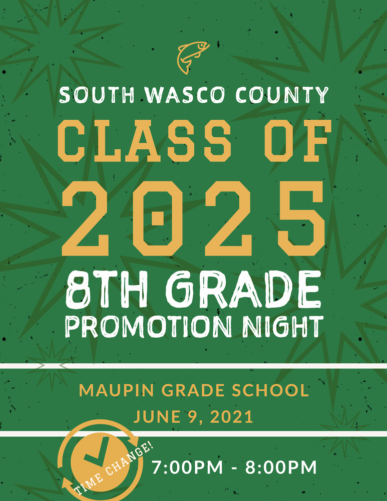 8th Grade Promotion Night Flyer