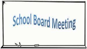 Special Session School Board Meeting