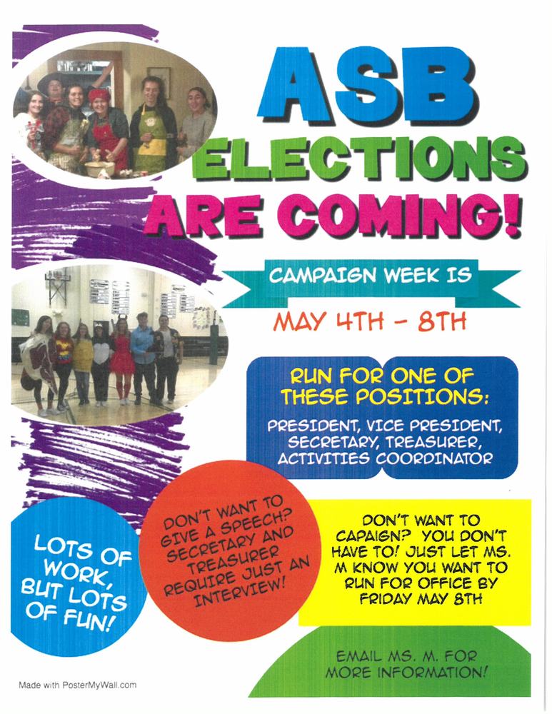 ASB Elections Are Coming!