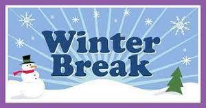 Winter Break Dec 21-Jan 1